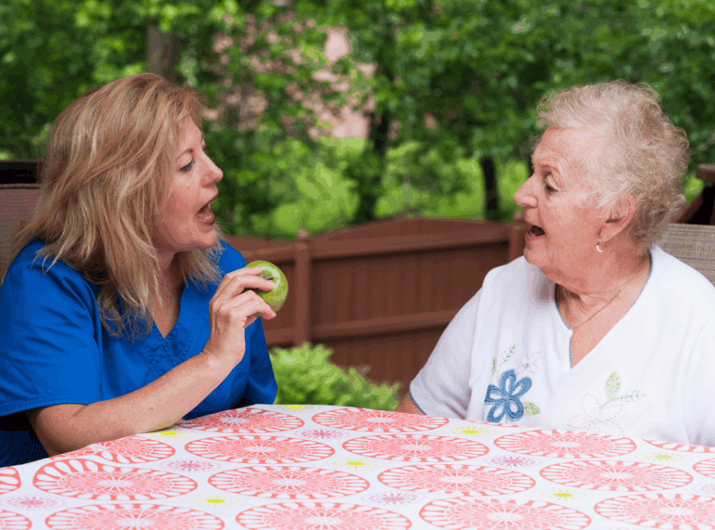 speech therapy and dementia